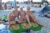 public flashing beach nudism video
