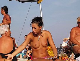 twenty somethings on nude beach