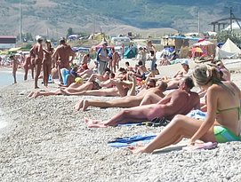naked beach sex