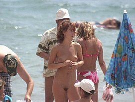 sensual nude beach
