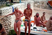 nudist beach lifeguards