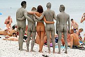 pics of nudist having sex on the beach