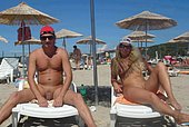 sexy beach tits
