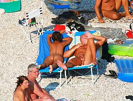 huge tits nude beach