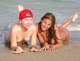 small nude teens nude on beach