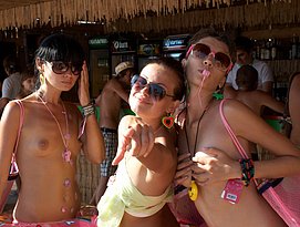 lesbian beach parties